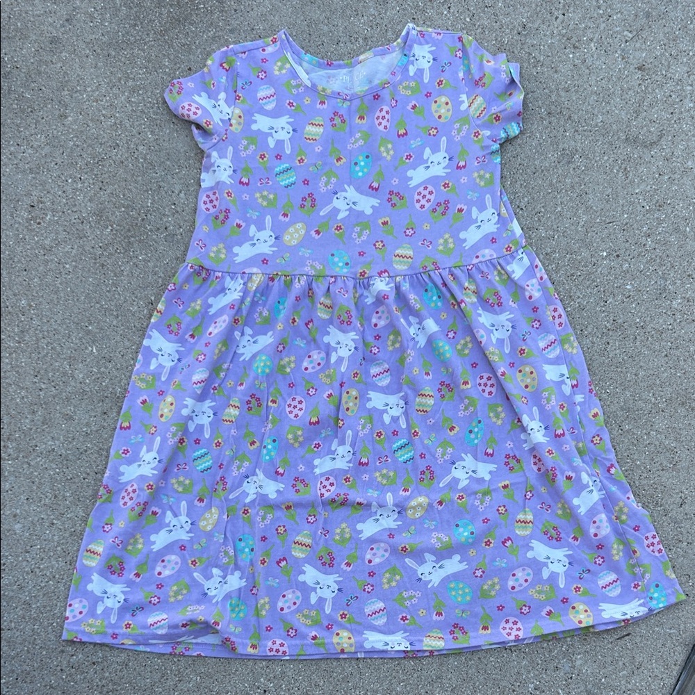 The Children's Place Lavender Dress with Fun Prints